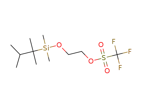 2-((2,3-dimethylbut-2-yl)dimethylsilyloxy)ethyl trifluoromethane-sulfonate