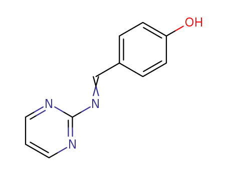 Phenol, 4-[(2-pyrimidinylimino)methyl]-