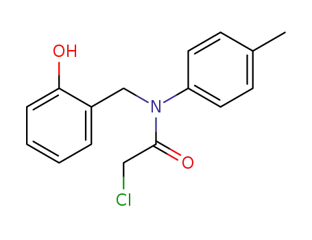 2-chloro-N-(2-hydroxybenzyl)-N-(4-methylphenyl)acetamide