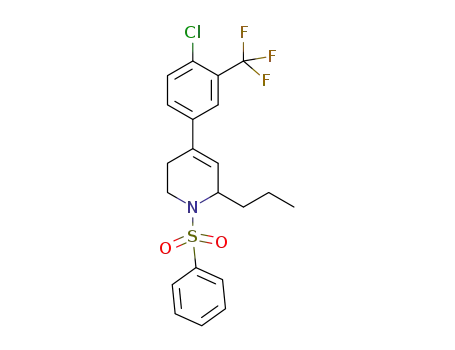C<sub>21</sub>H<sub>21</sub>ClF<sub>3</sub>NO<sub>2</sub>S