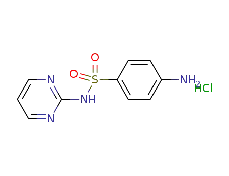 Molecular Structure of 24540-82-7 (sulfadiazine hydrochloride)