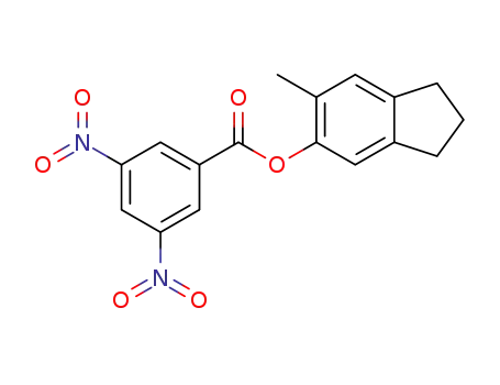 6-methyl-2,3-dihydro-1H-inden-5-yl-3,5-dinitrobenzoate