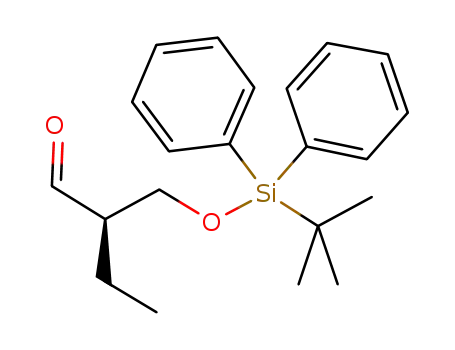 (R)-2-(((tert-butyldiphenylsilyl)oxy)methyl)butanal