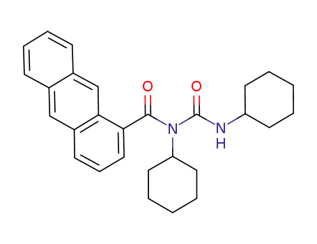 N-cyclohexyl-N-[(cyclohexylamino)carbonyl]-1-anthracenecarboxamide