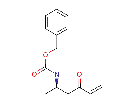 (R)-benzyl [4-oxo-hex-5-en-2-yl]carbamate