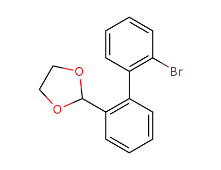 dioxolane derivative of 2-bromobiphenyl-2'-carbaldehyde