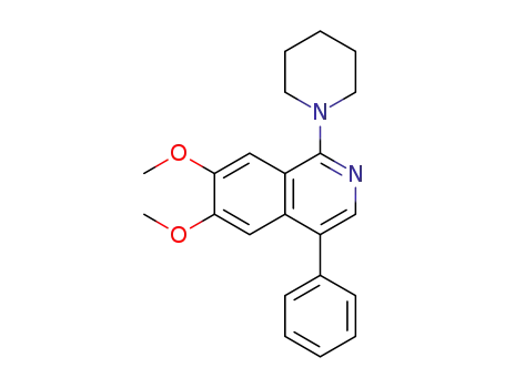 6,7-dimethoxy-4-phenyl-1-(piperidin-1-yl)isoquinoline