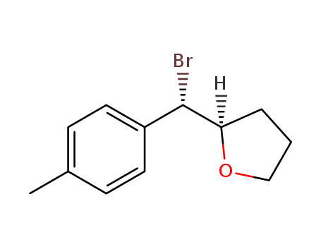 (2R)-tetrahydro-2-[(S)-bromo(4-methylphenyl)methyl]furan