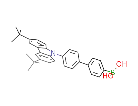4-(3,6-bis(tert-butyl)-9H-carbazol-9-yl)-4'-biphenylboronic acid