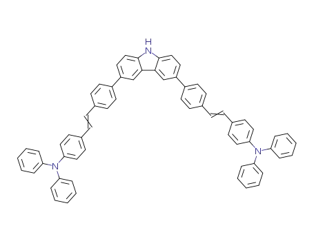 3,6-bis{4-[2-(4-diphenylamino-phenyl)vinyl]phenyl}-9H-carbazol