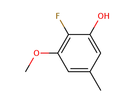Phenol, 2-fluoro-3-methoxy-5-methyl- (9CI)
