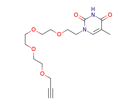 5-methyl-1-(3,6,9,12-tetraoxapentadec-14-ynyl)pyrimidine-2,4(1H,3H)-dione