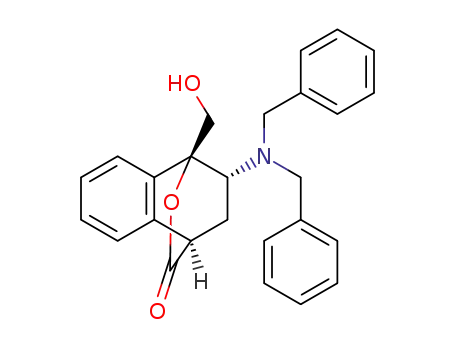 (1R,3R,4R)-3-(dibenzylamino)-4-hydroxymethyl-1,2,3,4-tetrahydronaphthalen-1,4-olide