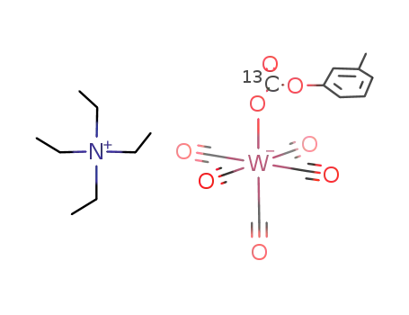 {Et<sub>4</sub>N}{W(CO)5O<sub>2</sub>COC<sub>6</sub>H<sub>4</sub>CH<sub>3</sub>-m}