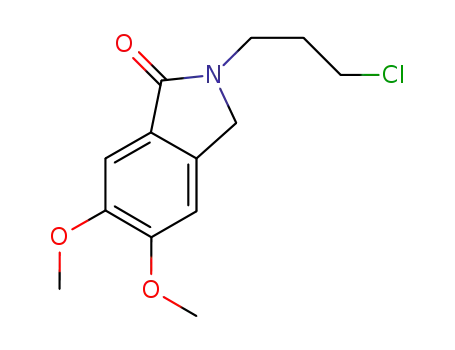 2-(3-chloropropyl)-5,6-dimethoxyisoindolin-1-one