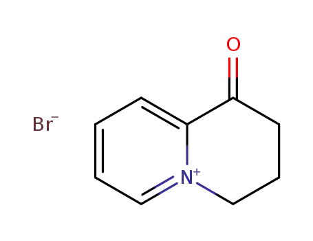 Molecular Structure of 5520-39-8 (1-OXO-1H,2H,3H,4H-QUINOLIZINIUM BROMIDE)