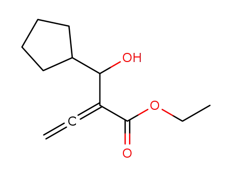 ethyl 2-[cyclopentyl(hydroxy)methyl]-2,3-butadienoate