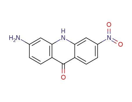 3-amino-6-nitro-10H-acridin-9-one