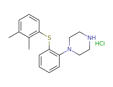 1-[2-(2,3-dimethylphenylsulfanyl)phenyl]piperazine hydrochloride