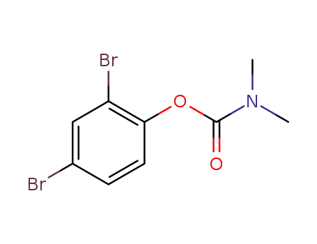 2,4-dibromophenyl dimethylcarbamate