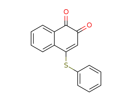 4-(Phenylthio)-1,2-naphthalenedione