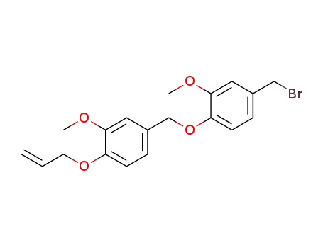 4-(4-allyloxy-3-methoxybenzyloxy)-3-methoxybenzyl bromide