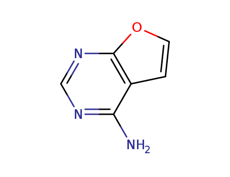 4-Aminofuro[2,3-d]pyrimidine cas  186454-70-6