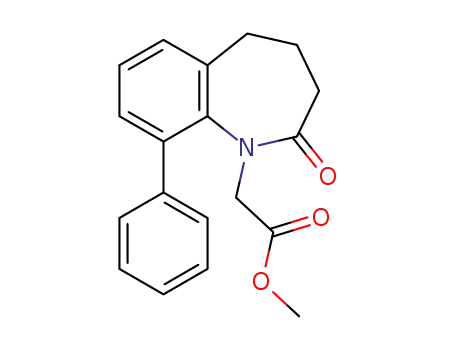 methyl (2-oxo-9-phenyl-2,3,4,5-tetrahydro-1H-1-benzoazepin-1-yl)acetate