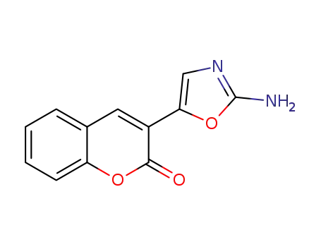 3-(2-amino-1,3-oxazol-5-yl)-2H-2-chromenone