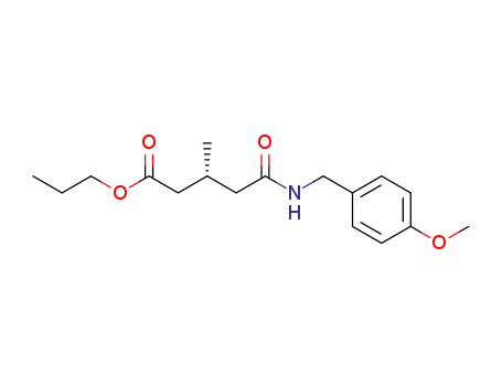 (R)-propyl 5-((4-methoxybenzyl)amino)-3-methyl-5-oxopentanoate