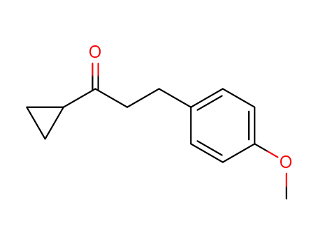 Molecular Structure of 87141-66-0 (CYCLOPROPYL 2-(4-METHOXYPHENYL)ETHYL KETONE)