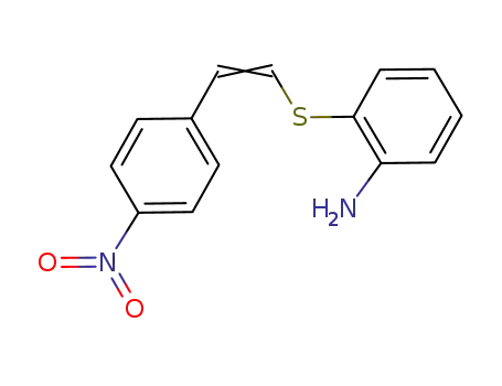 2-(4-nitrostyrylthio)aniline