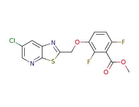 3-(6-chloro-thiazolo[5,4-b]pyridin-2-ylmethoxy)-2,6-difluoro-benzoic acid methyl ester