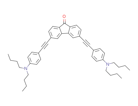 3,6-bis((4-(dibutylamino)phenyl)ethynyl)-9H-fluoren-9-one