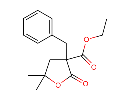 ethyl 3-benzyl-5,5-dimethyl-2-oxotetrahydrofuran-3-carboxylate