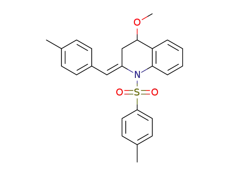 (E)-2-(4-methylbenzylidene)-4-methoxy-1-(toluene-4-sulfonyl)-1,2,3,4-tetrahydroquinoline