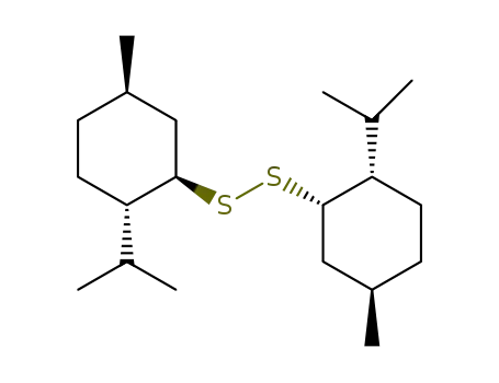 1-[(1R,2S,5R)-2-isopropyl-5-methylcyclohexyl]-2-[(1S,2S,5R)-2-isopropyl-5-methylcyclohexyl]disulfide