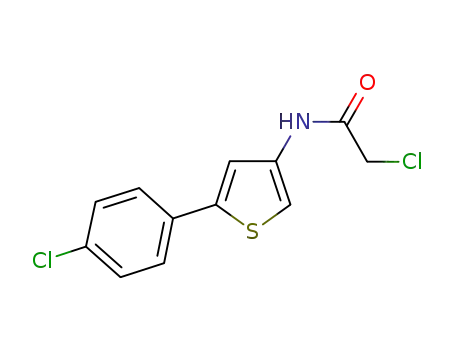 2-chloro-N-[5-(4-chlorophenyl)-3-thienyl]acetamide