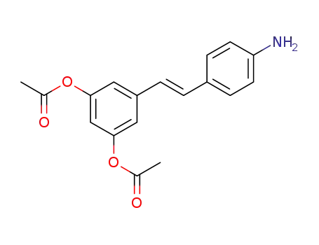 3,5-diacetoxy-4'-amino-trans-stilbene