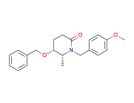 (5R,6R)-1-(4-methoxybenzyl)-5-(benzyloxy)-6-methylpiperidin-2-one