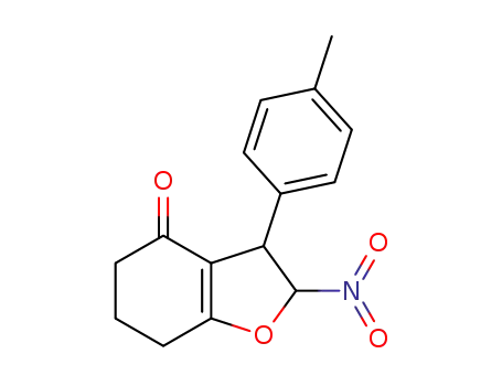 2-nitro-3-(4-tolyl)-2,3,4,5,6,7-hexahydrobenzofuran-4-one