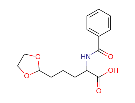 N-benzoyl allysine ethylene acetal