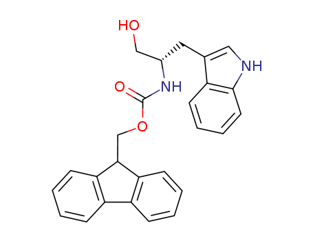 Carbamic acid,[(1S)-2-hydroxy-1-(1H-indol-3-ylmethyl)ethyl]-, 9H-fluoren-9-ylmethyl ester(9CI)