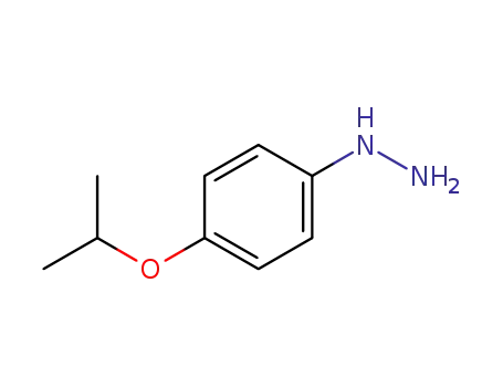 Molecular Structure of 736891-34-2 ((4-Isopropoxy-phenyl)-hydrazine)