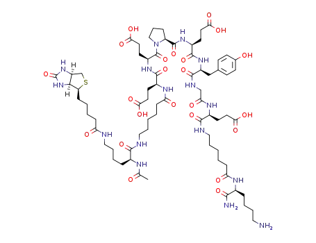 C<sub>72</sub>H<sub>112</sub>N<sub>16</sub>O<sub>23</sub>S