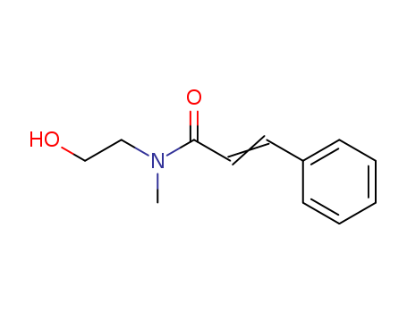 N-(2-hydroxyethyl)-N-methyl-3-phenylprop-2-enamide