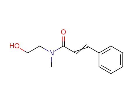 N-(2-히드록시에틸)-N-메틸-3-페닐프로펜아미드