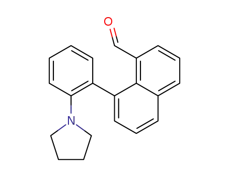 8-(2-(pyrrolidin-1-yl)phenyl)naphthalene-1-carbaldehyde