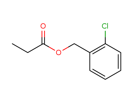 Benzenemethanol,2-chloro-, 1-propanoate cas  7252-03-1