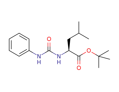 N-(phenylcarbamoyl)-leucine tert-butyl ester